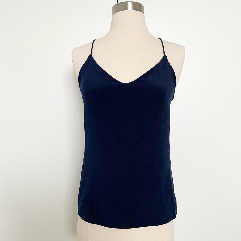 J.Crew | Navy Silk Camisole